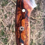 Knife handle made by Patrick Roehrman of MT Knives