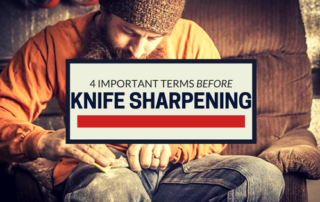 4 important terms before knife sharpening